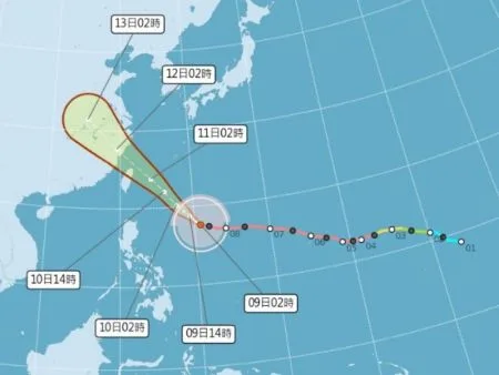 颱風巴威來襲！氣象專家示警：11日慎防「致災性」降雨