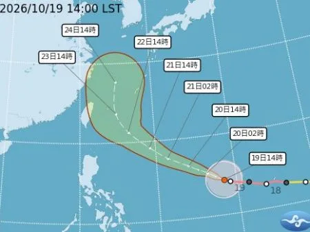 薔琵颱風動態：週五、六最接近台灣，這2地區侵襲機率逾5成！會放颱風假嗎？