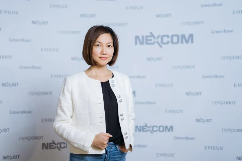 新漢集團及其子公司創博（NEXCOM Robotics Solutions）總經理沈倩怡 。