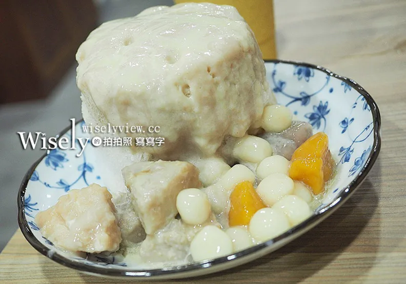 台北。冰雪糖冰舖︱超級芋頭牛奶冰（熔岩芋泥），近捷運龍山寺站與萬華車站