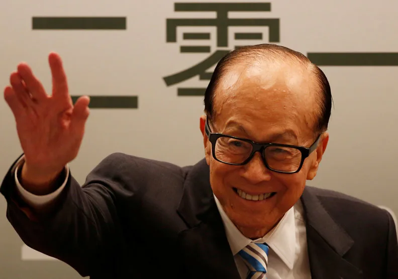 李嘉誠（資料照，達志影像提供）