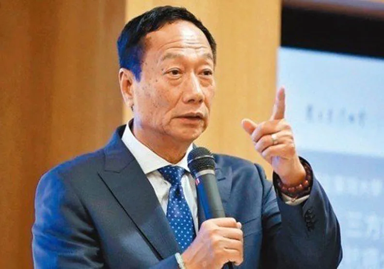 鴻海董事長郭台銘。