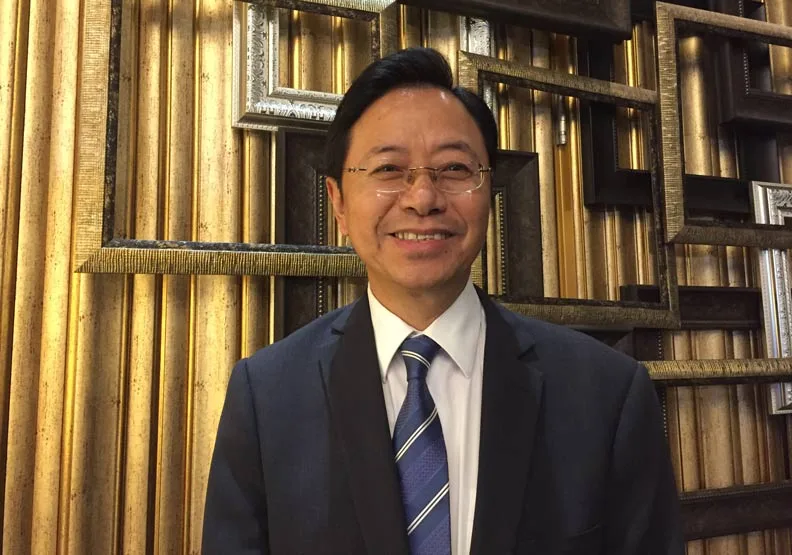 前行政院長張善政對台灣未來充滿抱負，考慮參選總統。