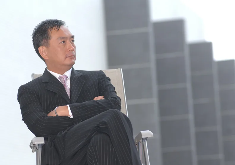 圖／已故裕隆集團執行長嚴凱泰。陳柏年攝