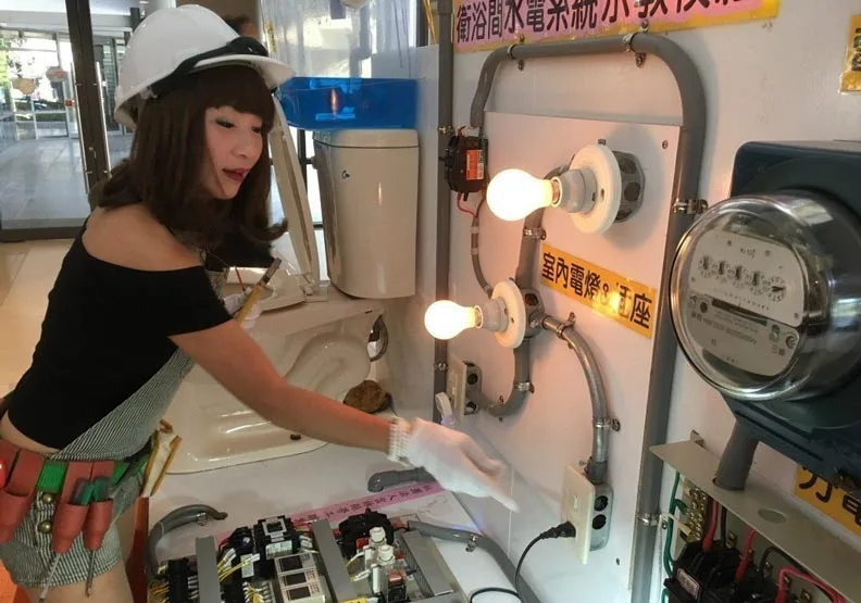 水電工缺工嚴重，雲林縣政府補助的水電工訓練班非常搶手，女學員超過三成。