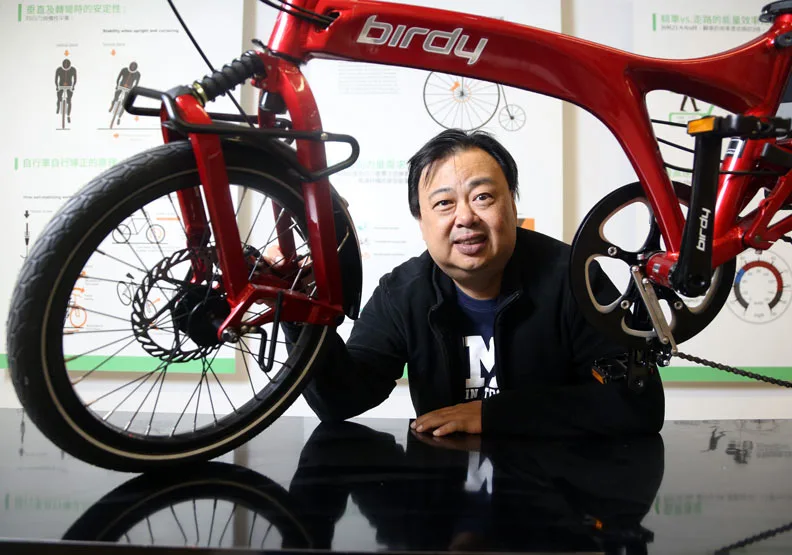太平洋自行車總經理林鳴皋。
