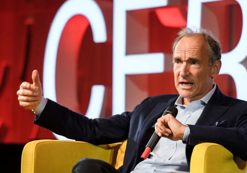 「網路之父」Tim Berners-Lee。圖片由達志影像提供