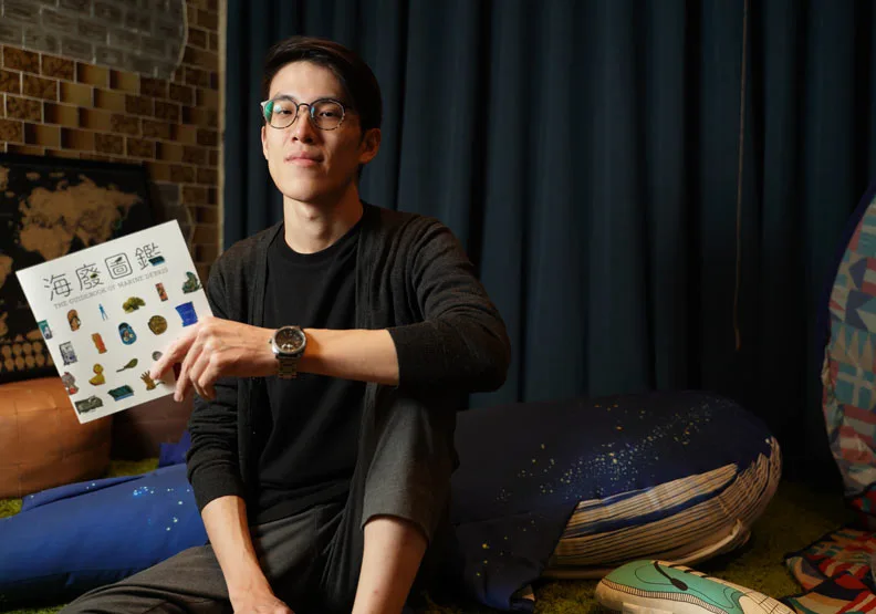 RE-THINK台灣重新思考環境教育協會創辦人黃之揚。