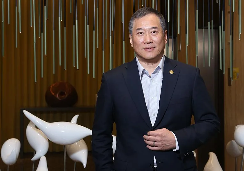 圖／中租企業總裁辜仲立。蘇義傑攝