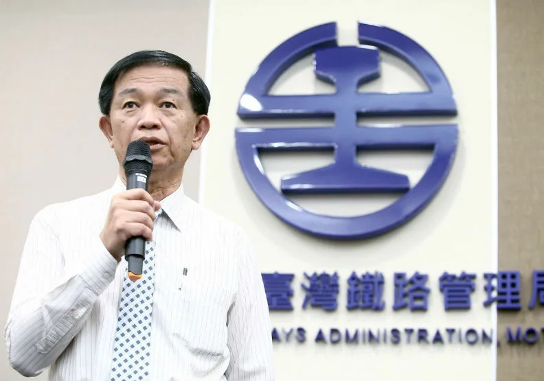 台鐵局運務處處長張錦松昨天發表嚴正譴責暴力行為。