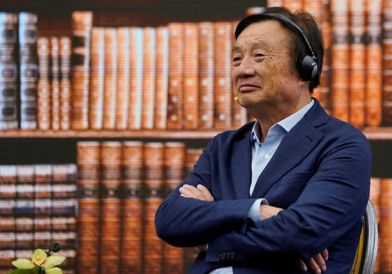 華為總裁任正非。達志影像提供