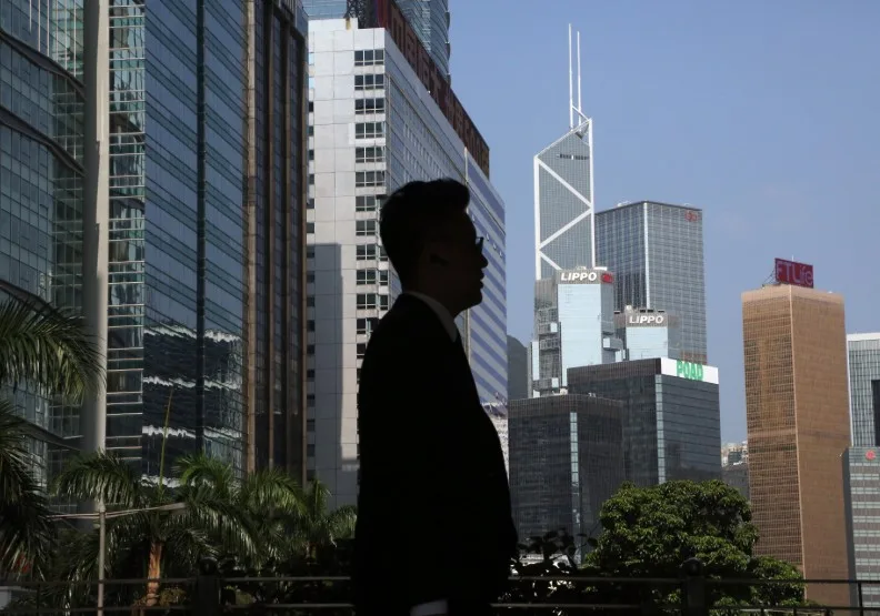 圖／香港灣仔地區。陳之俊攝