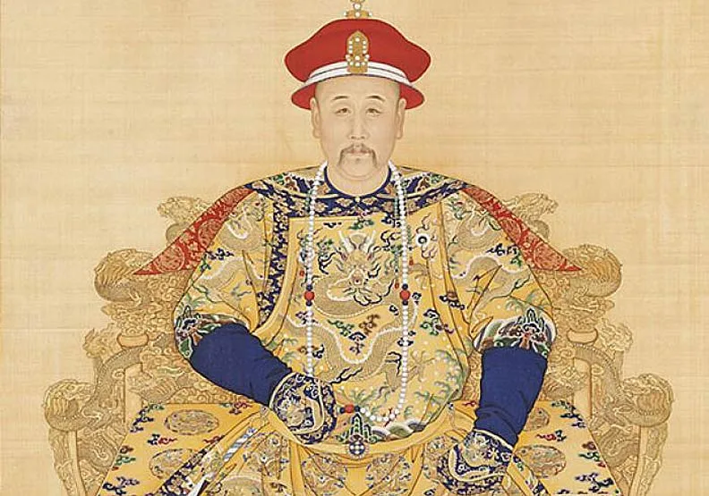 清朝雍正皇帝像。圖片來源：維基百科