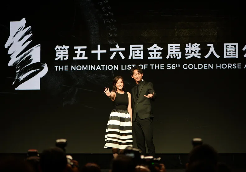 今年入圍名單由《返校》表現亮眼的王淨與《紅衣小女孩2》吳念軒擔任今日揭曉嘉賓。