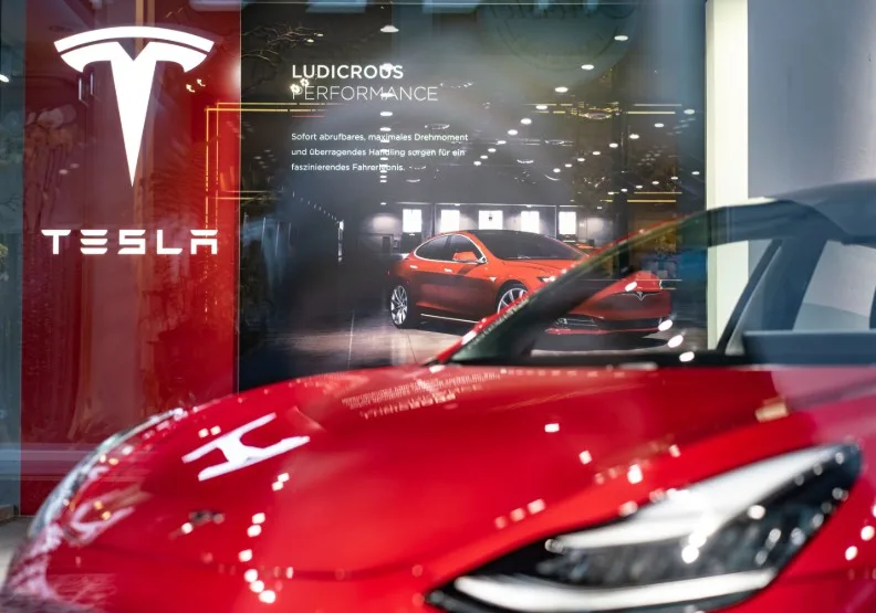 圖／特斯拉新車款Model 3於今年8月登台。AP美聯社