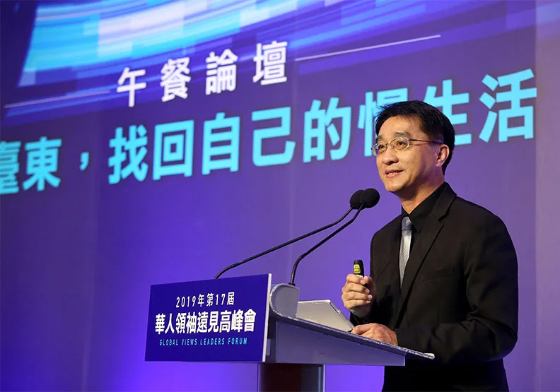圖／台東縣政府國際發展及計畫處長余明勳。