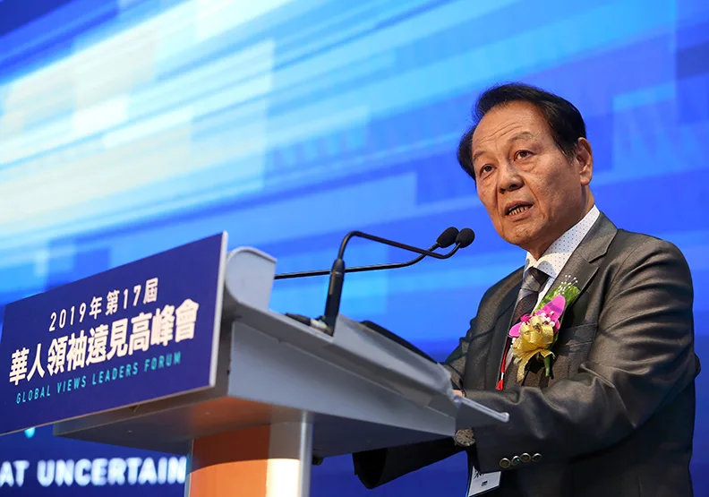 圖／保險行銷集團董事長梁天龍。