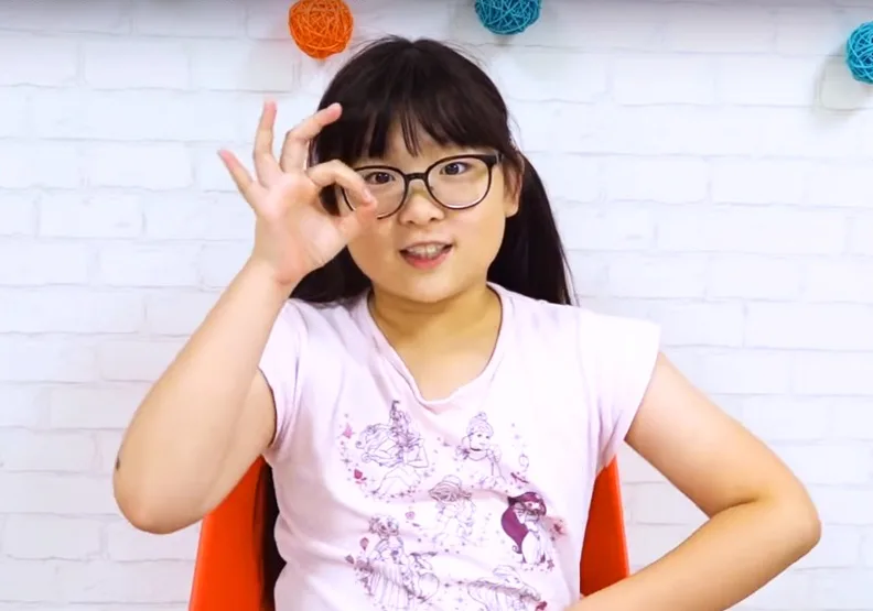 圖／10歲YouTuber妞妞。擷取自YouTube影片