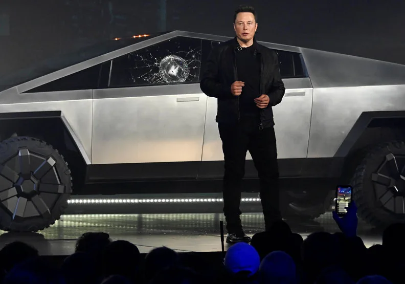 SpaceX創辦人兼執行長伊隆・馬斯克允諾在南韓建立電動車超級工廠。圖片來源／達志影像