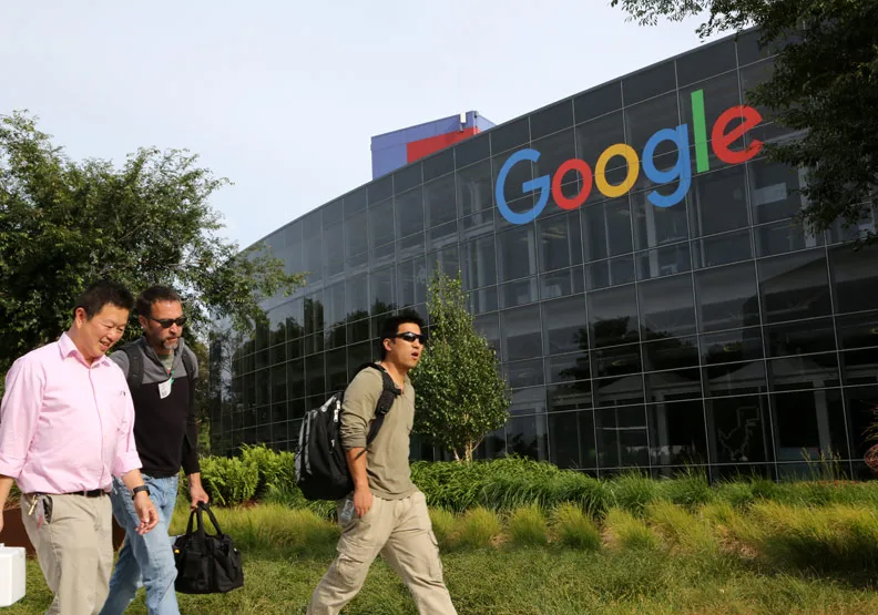 圖／美國Google總部。陳之俊攝