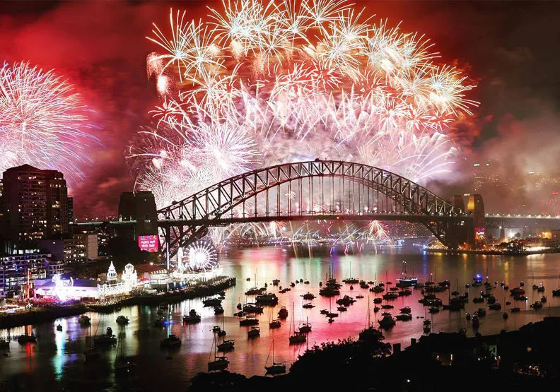 圖／雪梨市議會29日宣布，雪梨跨年煙火今年照常施放。取自Sydney.com臉書