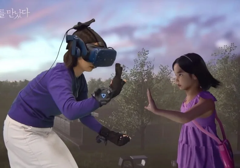 最感人的短暫相遇！VR實境重現已逝女兒，心酸逼哭千萬人