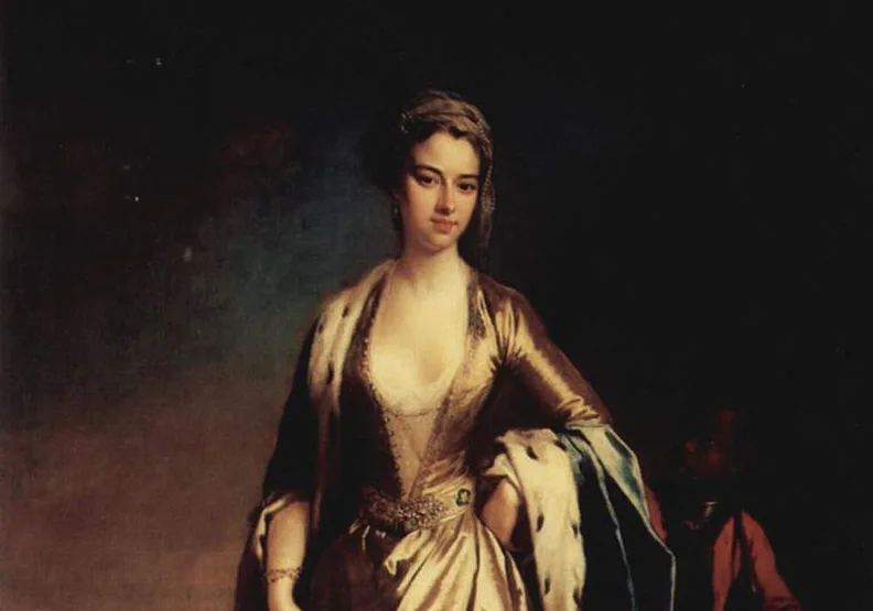 1721年英國大使夫人孟塔古。