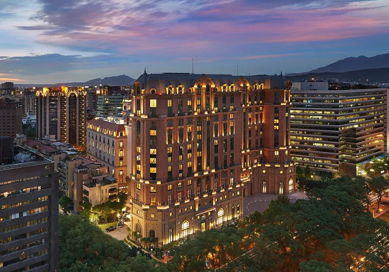 圖／台北文華東方酒店。取自Mandarin Oriental, Taipei 台北文華東方酒店臉書