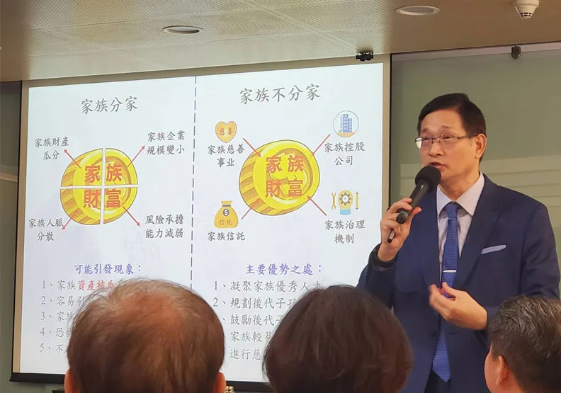 圖／義守大學財務金融系教授李建興。沈瑜攝