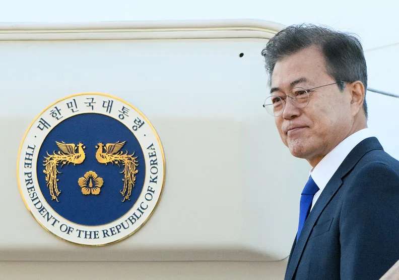 圖／南韓總統文在寅因不斷上漲的房價引發民怨。Flickr by Republic of Korea