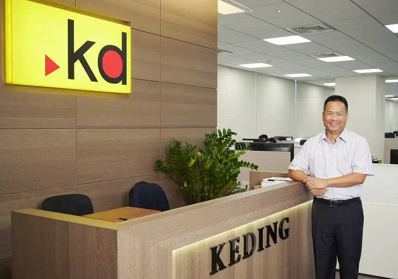 圖／科定企業董事長曹憲章。