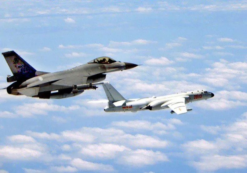 圖／我空軍攔截共軍戰機。聯合新聞網