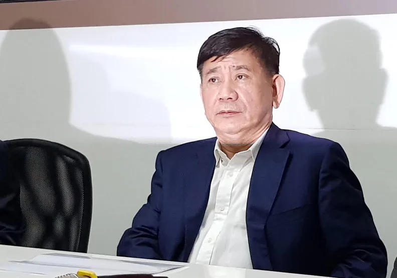 圖／可成董座洪水樹。毛凱恩攝