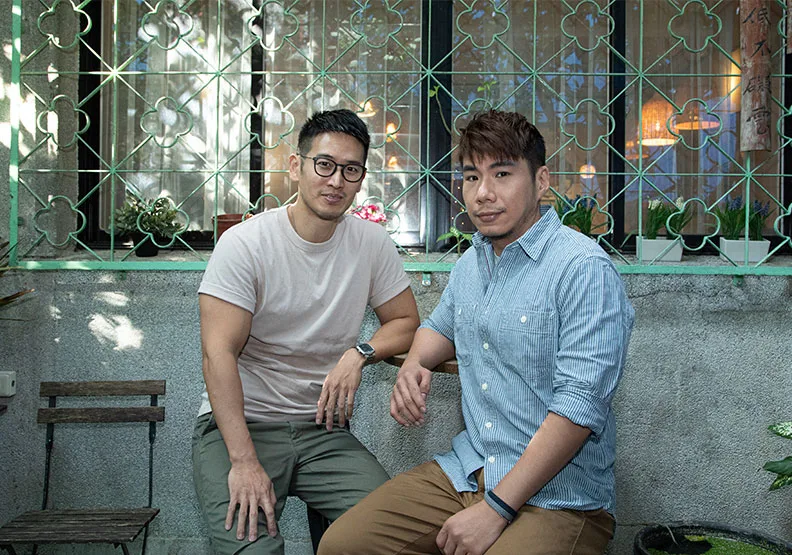 圖／投資理財YouTuber柴鼠兄弟，左為鼠、右為柴。