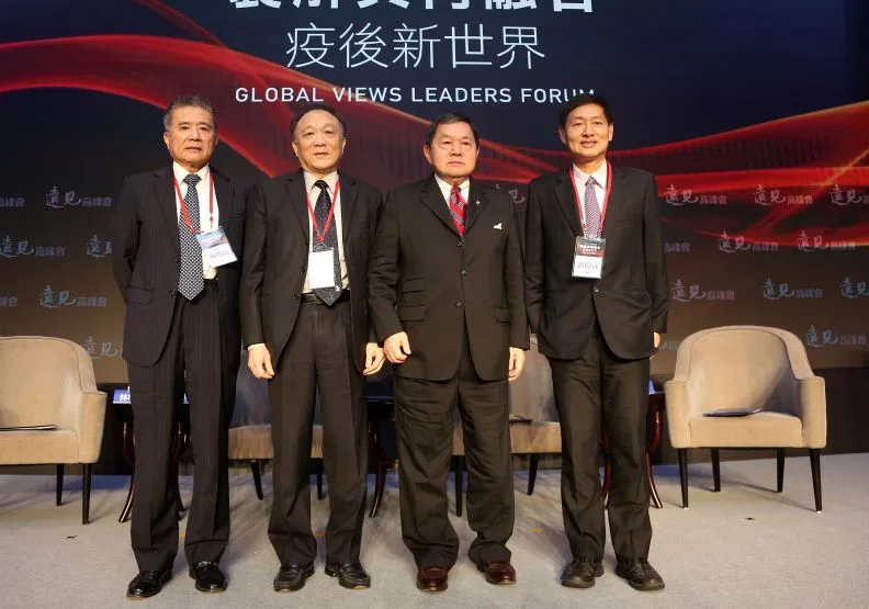 圖／左起為林明儒、韓家宇、徐旭東、郭瑞祥。張智傑攝