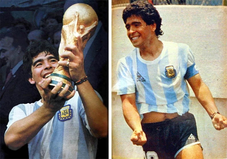 圖／阿根廷足球傳奇馬拉度納（Diego Maradona）病逝。取自維基百科