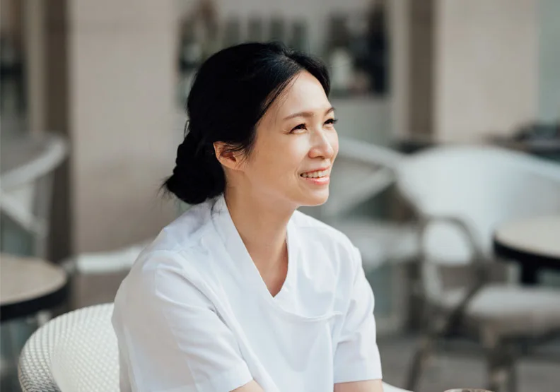 圖／曾獲「亞洲最佳女主廚」榮銜的陳嵐舒。小樂沐提供