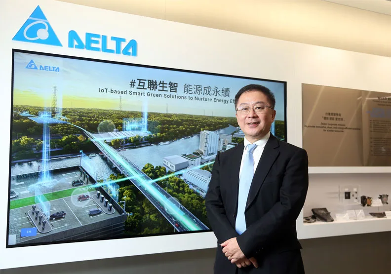圖／台達永續長周志宏強調，環保永續是台達推動ESG的最高指導原則。張智傑攝