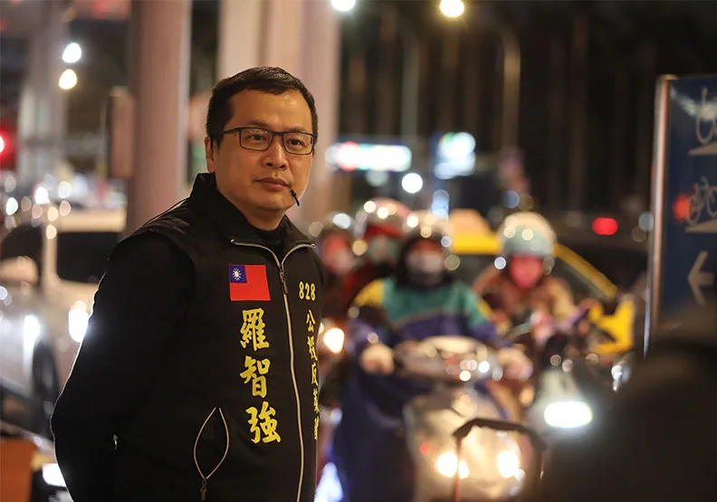 國民黨立委羅智強。蘇義傑攝