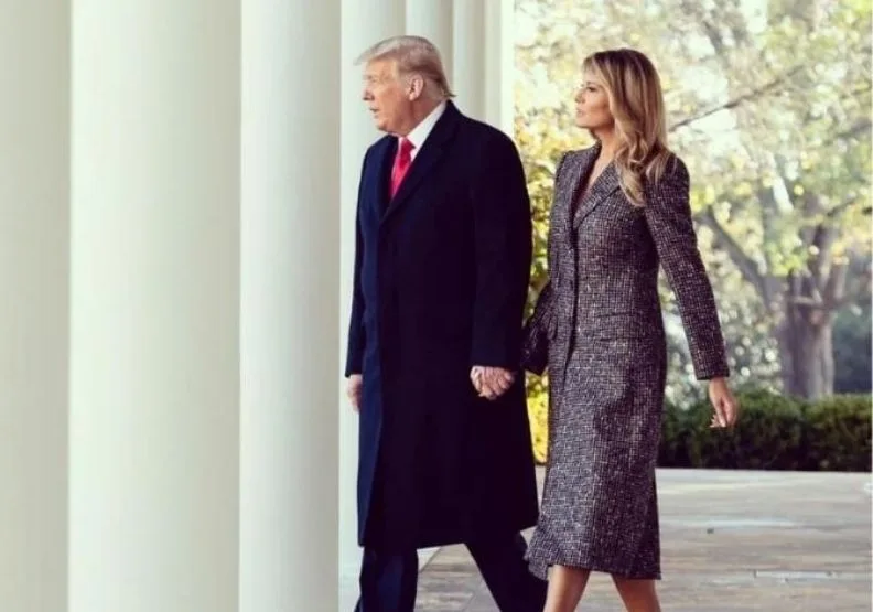 圖／取自Melania Trump臉書。 
