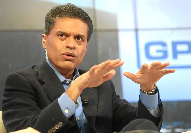圖／CNN名主持人法理德．札卡瑞亞（Fareed Zakaria）。Flickr by World Economic Forum