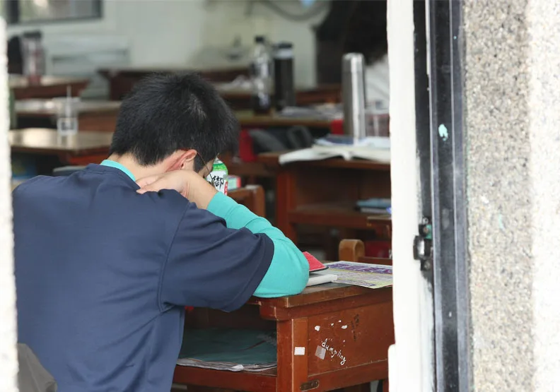 不只看學測考場！考生確診怎麼辦？10大QA、物品清單懶人包一次看。蘇義傑攝