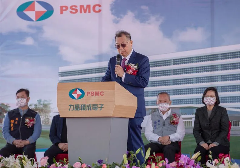 圖／力積電董事長黃崇仁。總統府提供