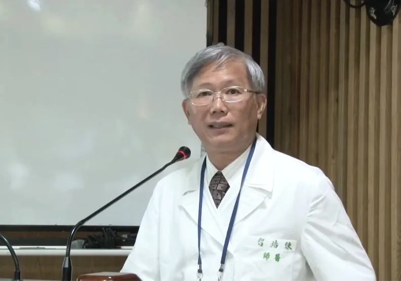 中研院院士陳培哲。取自YouTube@臺大演講網