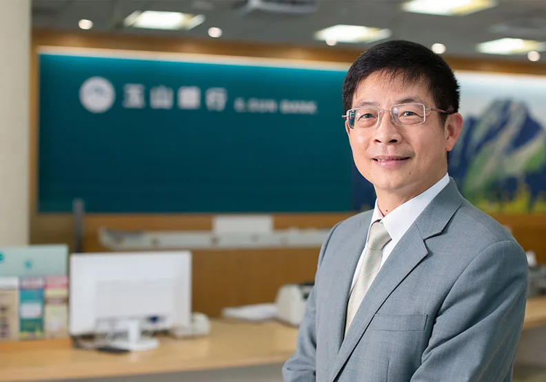 圖／玉山銀行董事長黃男州。賴永祥攝