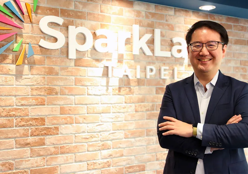 圖／邱彥錡帶領的SparkLabs台北站，二年多就扶植了兩家新創企業出場。張智傑攝