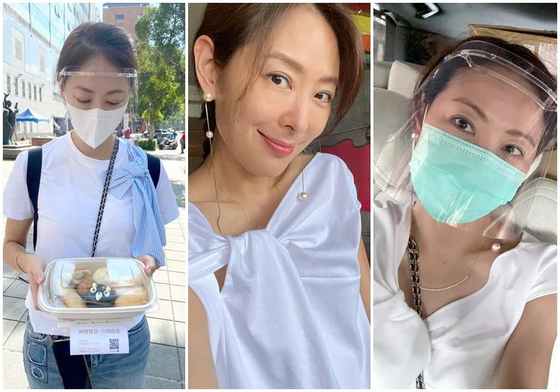 奔走醫院的賈永婕，成了全民心中最美的女神。賈永婕提供