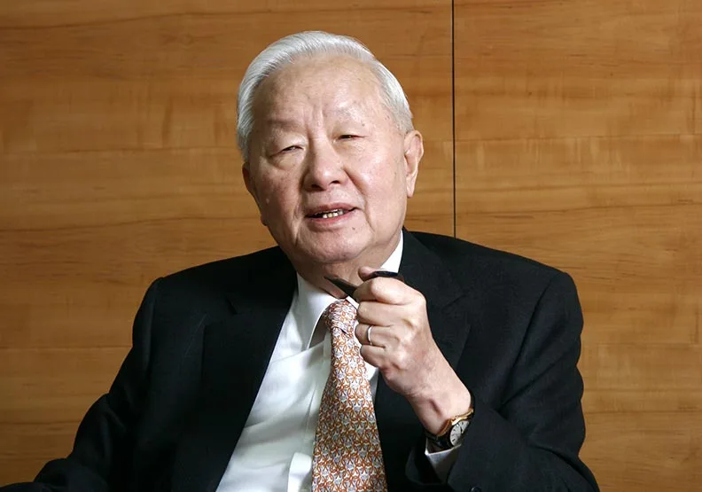 台積電創辦人張忠謀。陳之俊攝