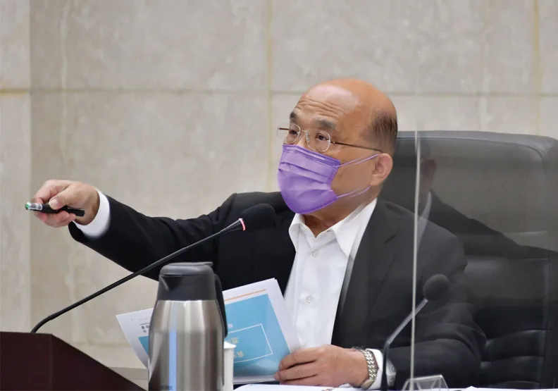圖／行政院長蘇貞昌。行政院提供