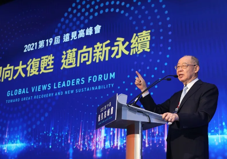 前外交部長錢復。
